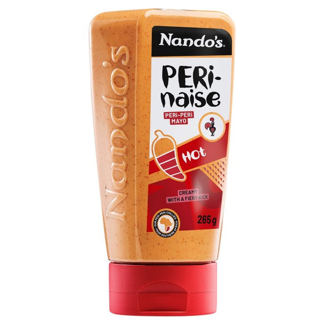 Nando's Perinaise Hot sauce 265g, imported from the UK