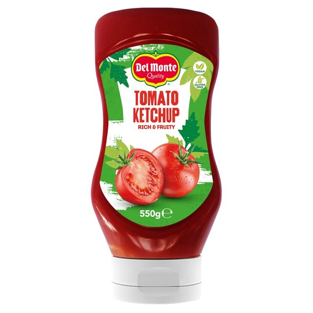 Del Monte Tomato Ketchup Rich & Fruity 550g - British product
