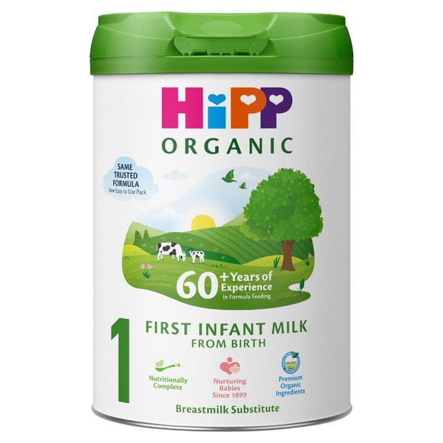 HiPP Organic First Infant Milk Powder 800g - British product