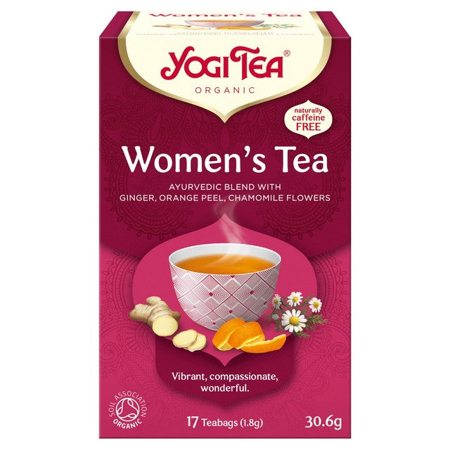 Yogi Tea Women's Organic Herbal Tea 17 count (British brand)