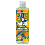 Faith in Nature grapefruit and orange body wash 400ml - British product