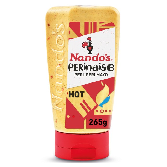 Nando's Perinaise Hot sauce 265g, imported from the UK
