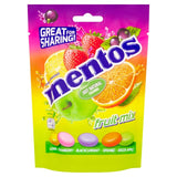 Mentos Fruit Mix chewy sweets 140g, imported from the UK