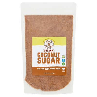 Coconut Merchant Organic Coconut Sugar Natural Sweetener 250g