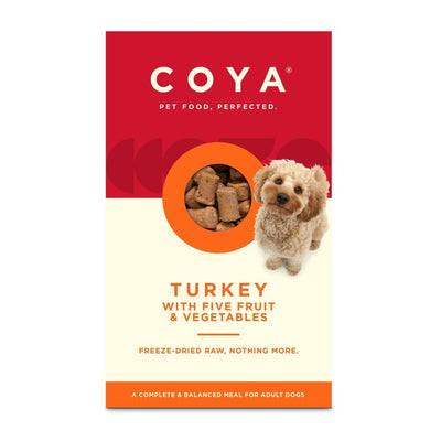 Coya Turkey Freeze-Dried Raw Adult Dog Food 150g