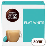 Nescafe Dolce Gusto flat white coffee pods 30 portions, imported from the UK
