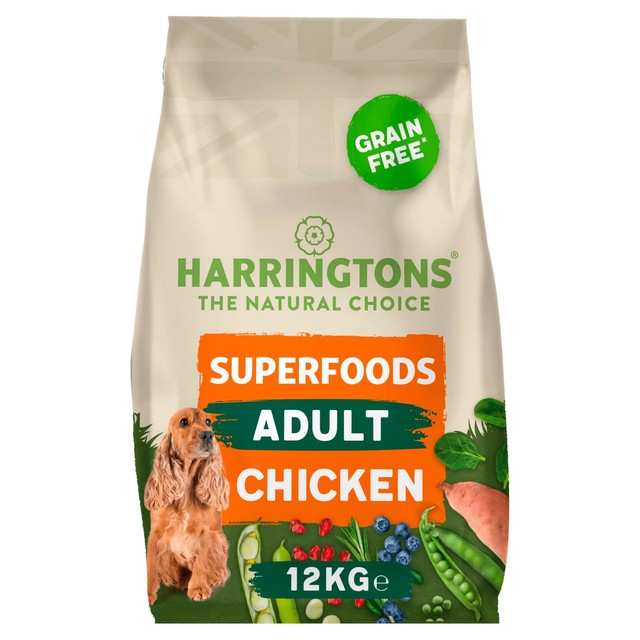 Harringtons dry dog food chicken 12kg, UK version