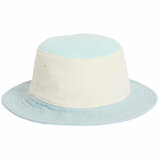 M&S blue bucket hat for babies 3-6 months, imported from the UK