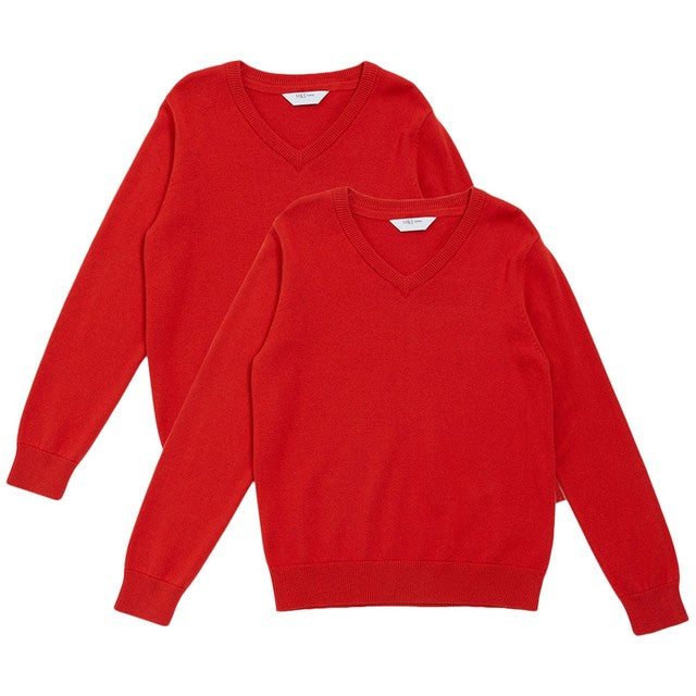M&S children's cotton jumper 2-pack with Staynew size 3-4 years, imported from the UK