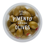 M&S stuffed olives with pimento peppers 170g (British brand)