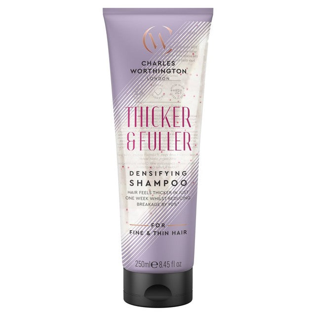 Charles Worthington Thicker and Fuller shampoo for fine hair 250ml - British product