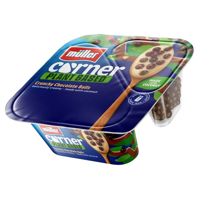 Muller Corner vanilla chocolate balls yogurt 125g, imported from the UK