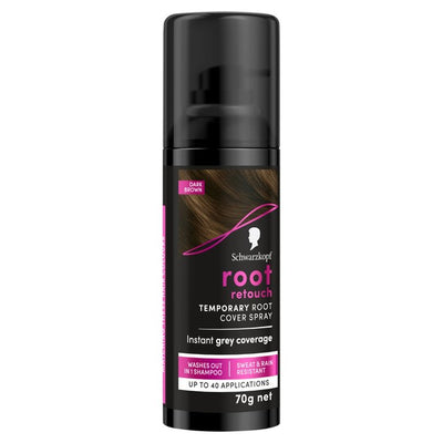 Schwarzkopf Dark Brown Root Retoucher Temporary Concealer Spray 120ml