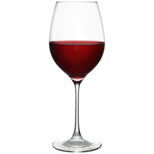 M&S Maxim red wine glasses 4 per pack, imported from the UK