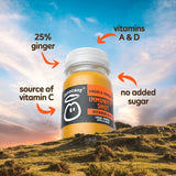 Innocent Immunity Ginger Turmeric Apple Lemon Shot 80ml, UK version
