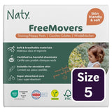 Naty FreeMovers nappy pants Size 5 (12-18kg), imported from the UK