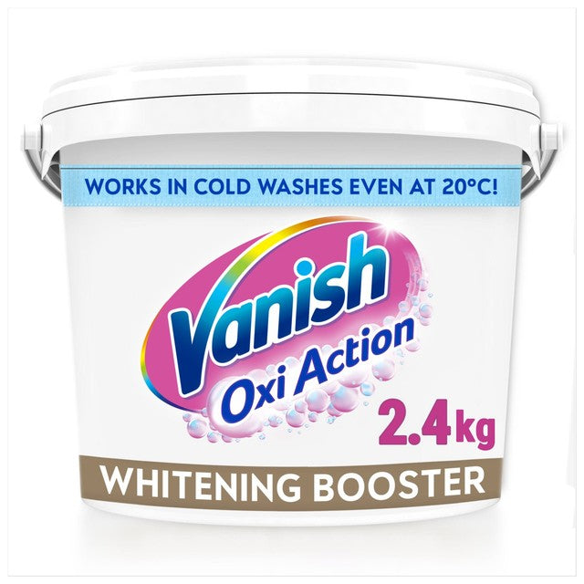 Vanish fabric whitening powder for whites 2.4kg (British brand)