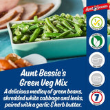 Aunt Bessie's green veg mix with garlic herb butter 500g - British product