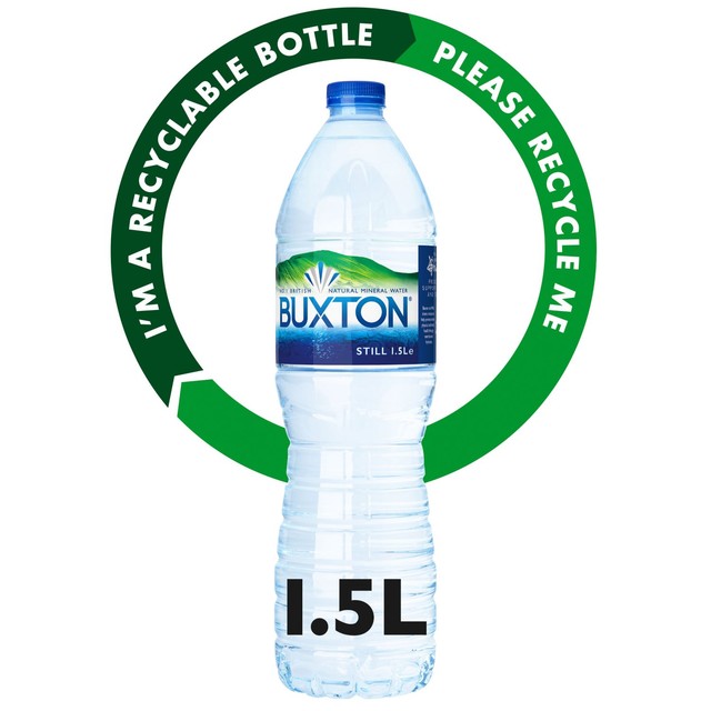 Buxton still mineral water 1.5L - British product