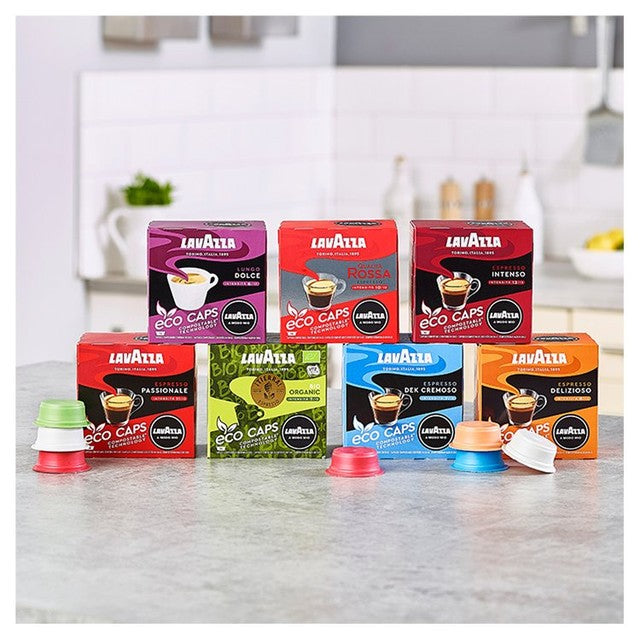 Lavazza Lungo Dolce coffee capsules 16 capsules, UK version