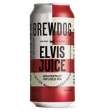 BrewDog Elvis Juice grapefruit IPA 440ml, imported from the UK