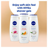 Nivea orange and avocado oil shower cream 500ml, imported from the UK
