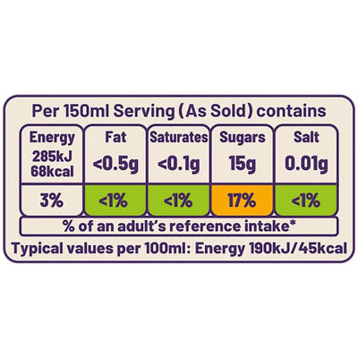 Ocado Eplejuice Fra Konsentrat Fruktjuice 1L