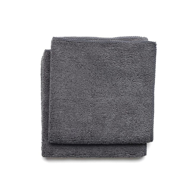 Brabantia dark grey microfibre dish cloths set of 2 - British product