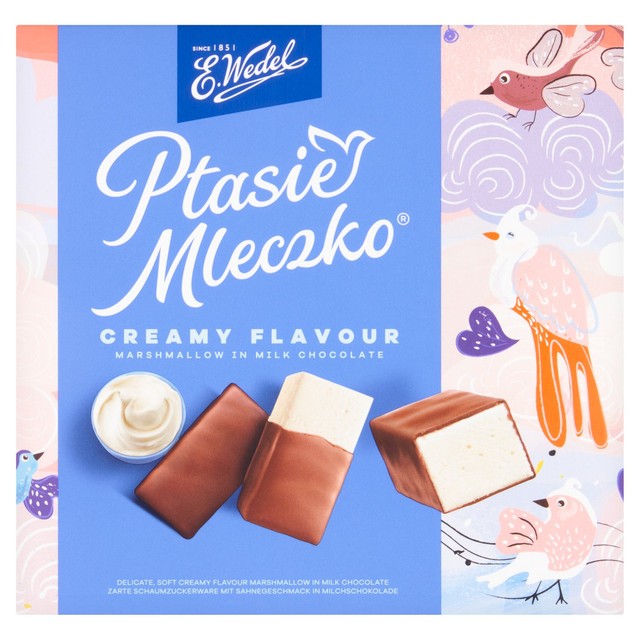 E.Wedel Milk Chocolate Marshmallows 340g (British brand)