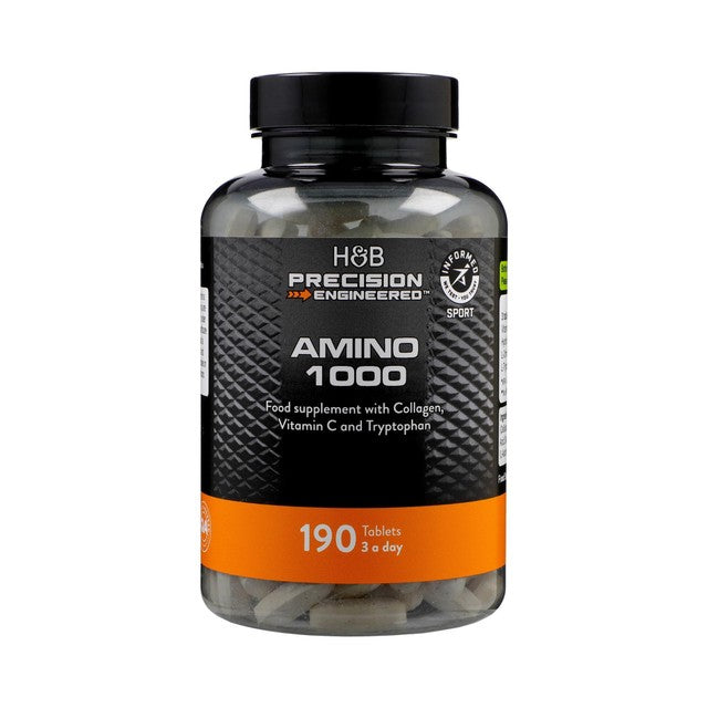 Holland & Barrett amino acid 1000mg tablets, UK version