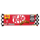 KitKat 4 finger milk chocolate biscuit bar multipack 4x41.5g, UK version
