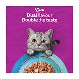 Whiskas Duo Ocean Delights cat food pouches 12 x 85g (British brand)