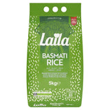 Laila Basmati rice in a 5kg bag, UK version