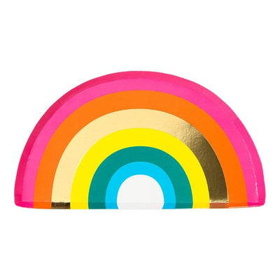 Talking Tables Rainbow Paper Party Plates 10 per pack
