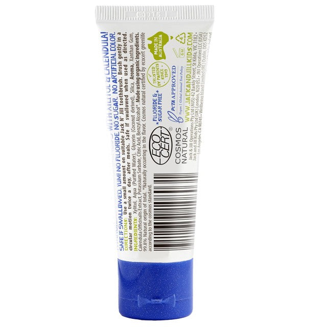 Jack N Jill toothpaste Bubblegum 50g, UK version