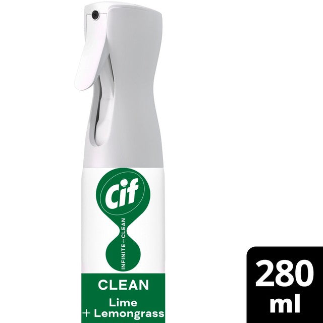 Cif Infinite Clean Lime & Lemongrass all-purpose cleaning spray 280ml - British product