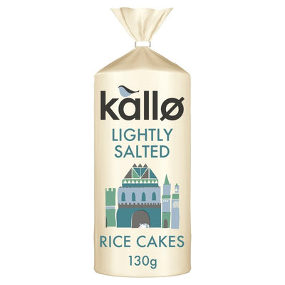 Kallo Lett Saltet Fullkorn Ris Kaker 130g