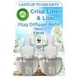 Airwick Crisp Linen & Lilac air freshener refill 38ml - British product