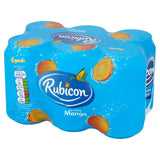 Rubicon Mango Sparkling Soft Drink 6 x 330ml, imported from the UK