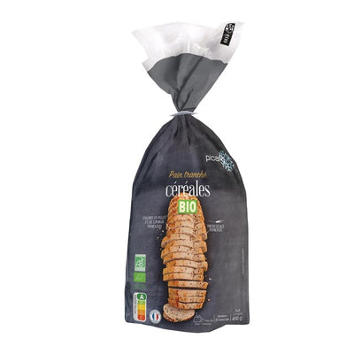 Picard Organic Sliced Seeded Bread 450g