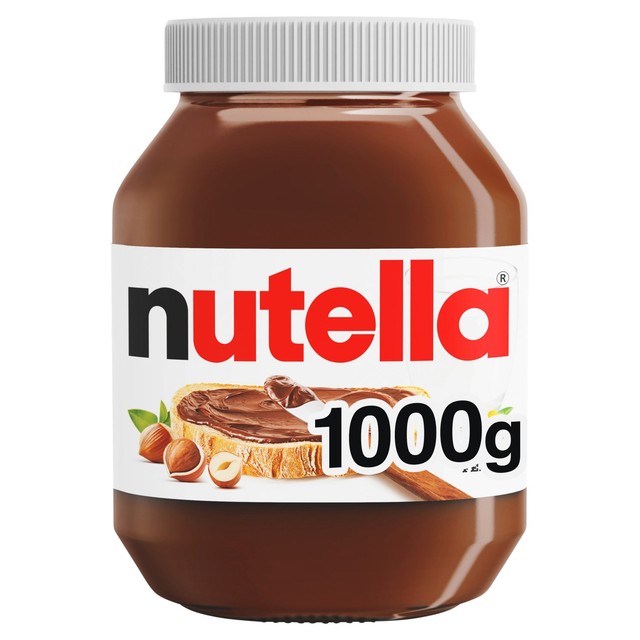 Nutella hazelnut chocolate spread 1kg, imported from the UK