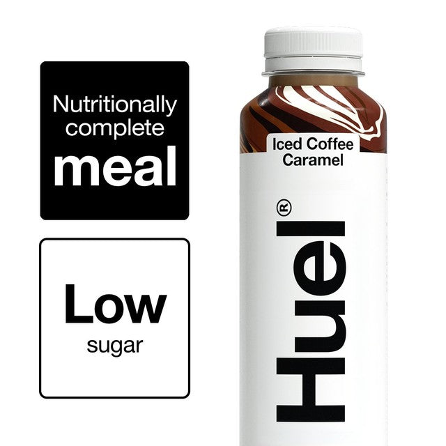 Huel ready-to-drink coffee caramel meal replacement drink 500ml, UK version