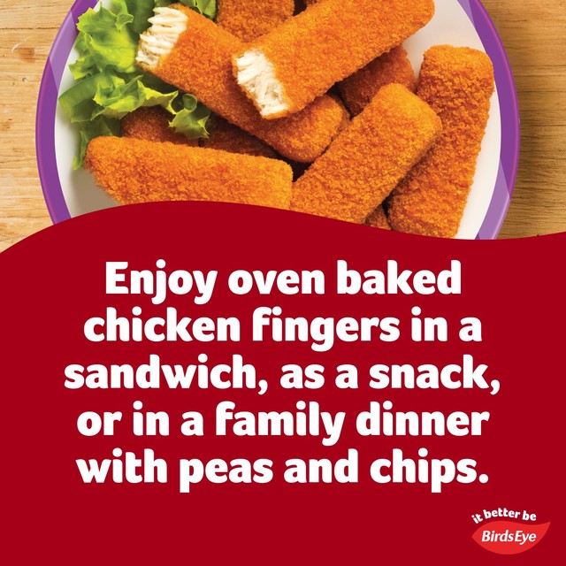 Birds Eye 10 breaded chicken fingers 250g - British product