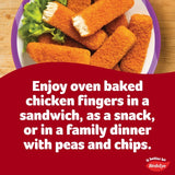 Birds Eye 10 breaded chicken fingers 250g - British product