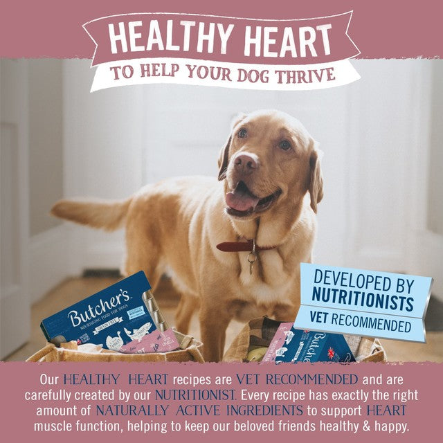 Butcher's Healthy Heart dog food trays 12x150g - British product
