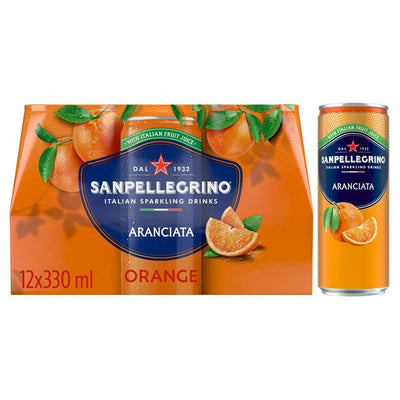 San Pellegrino Orange Sparkling Beverage 12 x 330ml