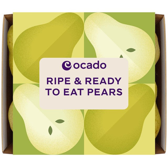 Ocado Ripe Pears pack of 4, imported from the UK