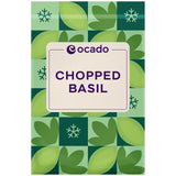 Ocado frozen chopped basil 50g, imported from the UK