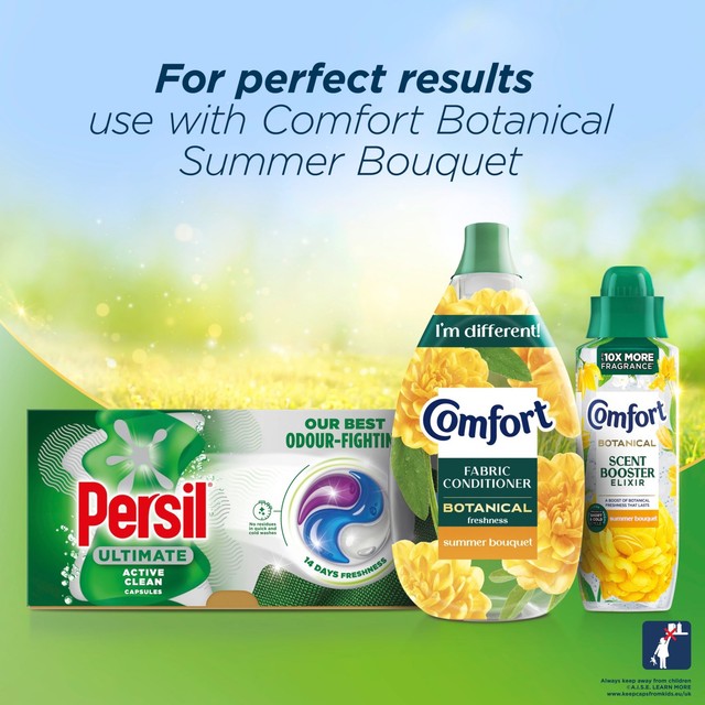 Persil Ultimate Active Clean laundry capsules 33 capsules, imported from the UK