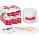 Sugar Coated leg hair removal kit with rosehip 200g (British brand)